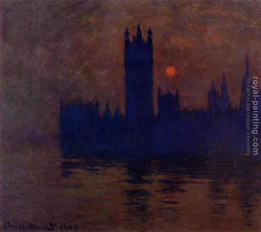 Claude Oscar Monet : Houses of Parliament, Sunset II